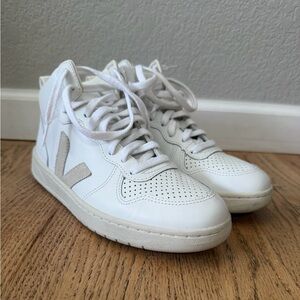 Veja V-15 Hightop Sneakers